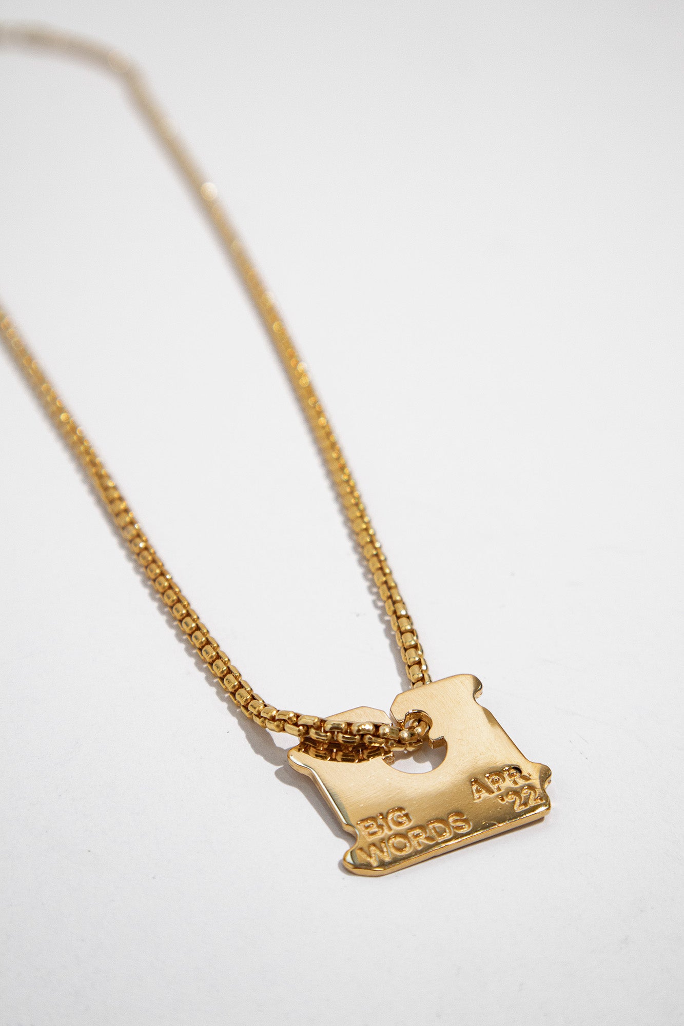 The Bread Tab Piece: Gold Filled