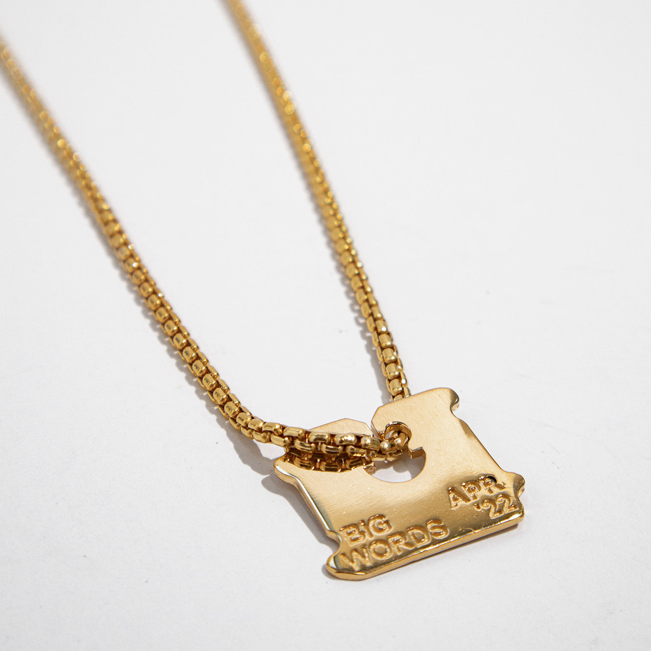 The Bread Tab Piece: Gold Filled