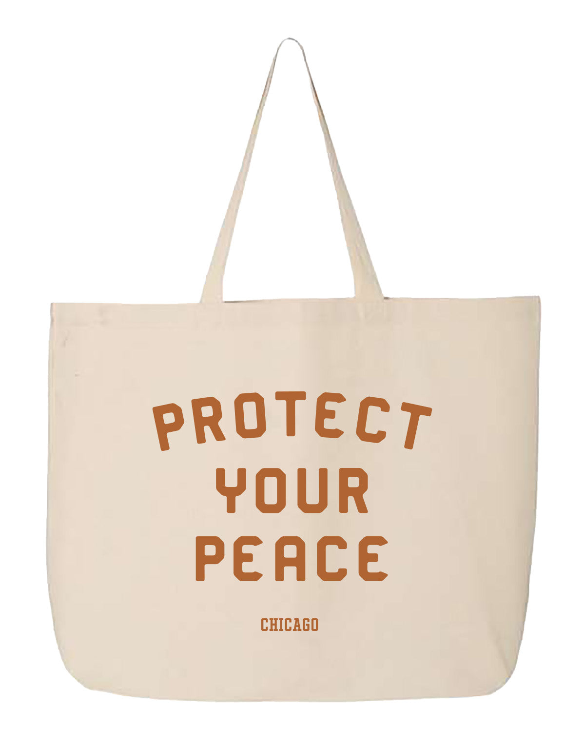 Protect Your Peace Natural HDY + tote